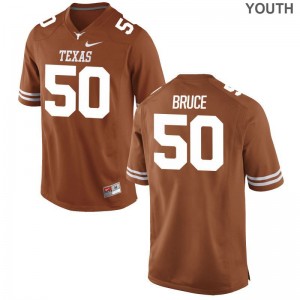 Hayden Bruce University of Texas NCAA Youth Game Jersey - Orange