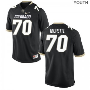 Jacob Moretti Colorado Buffaloes NCAA Kids Limited Jerseys - Black