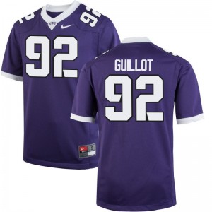 Jacques Guillot TCU Horned Frogs High School Mens Game Jerseys - Purple