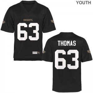 Jared Thomas UCF Knights Football For Kids Game Jersey - Black