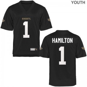 Jawon Hamilton UCF Knights Player Youth(Kids) Game Jersey - Black