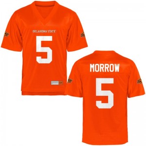 Jerel Morrow OK State Football Men Game Jersey - Orange