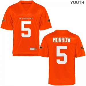 Jerel Morrow OSU Official Youth(Kids) Game Jerseys - Orange