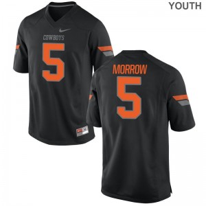 Jerel Morrow Oklahoma State Cowboys Official Youth(Kids) Limited Jerseys - Black