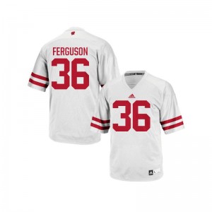 Joe Ferguson UW Football Mens Authentic Jerseys - White