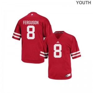 Joe Ferguson University of Wisconsin Official Youth(Kids) Replica Jersey - Red
