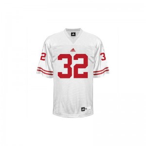John Clay University of Wisconsin College Mens Authentic Jersey - White