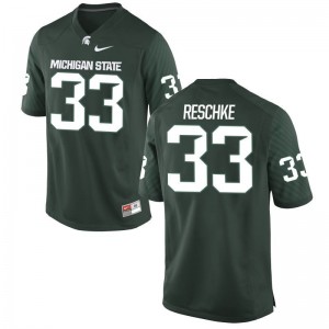 Jon Reschke Michigan State Player Mens Limited Jersey - Green