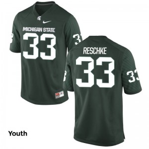 Jon Reschke Spartans College Youth Limited Jerseys - Green