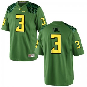Jonah Moi Oregon University For Men Limited Jerseys - Apple Green