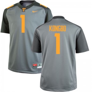 Jonathan Kongbo UT Official Mens Game Jerseys - Gray