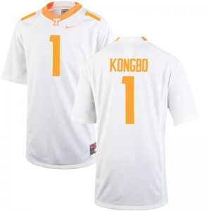 Jonathan Kongbo Tennessee Volunteers Official For Men Game Jersey - White
