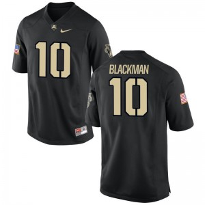 Jordan Blackman United States Military Academy Alumni Mens Limited Jerseys - Black