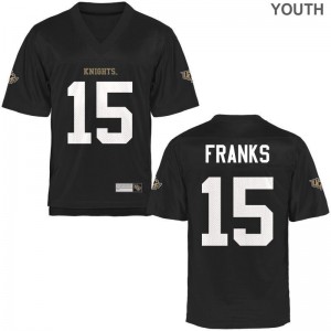 Jordan Franks UCF Knights Official For Kids Game Jerseys - Black