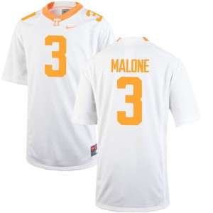 Josh Malone UT High School For Men Game Jersey - White