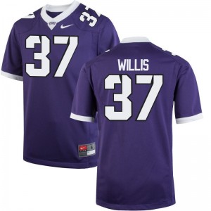Kade Willis TCU Horned Frogs Official Mens Game Jerseys - Purple
