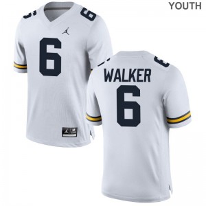 Kareem Walker Michigan Official Youth(Kids) Limited Jersey - Jordan White