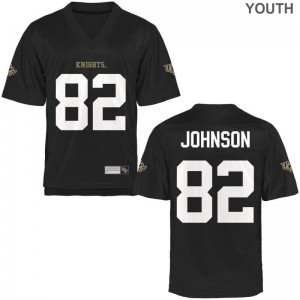 Kenyon Johnson University of Central Florida NCAA Youth Game Jersey - Black