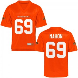 Kevin Mahon OK State NCAA Men Game Jersey - Orange