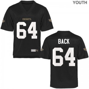 Kyle Back University of Central Florida NCAA Youth Game Jerseys - Black