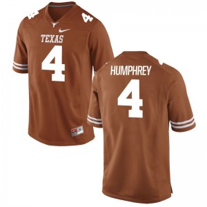 Lil'Jordan Humphrey University of Texas University For Men Game Jerseys - Orange