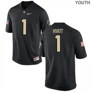 Marcus Hyatt United States Military Academy Alumni For Kids Game Jerseys - Black