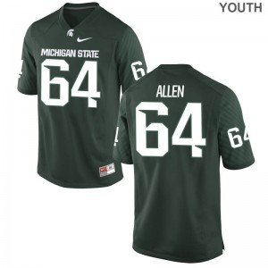 Matt Allen Michigan State NCAA Kids Limited Jersey - Green