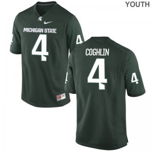 Matt Coghlin Michigan State University NCAA Kids Limited Jerseys - Green