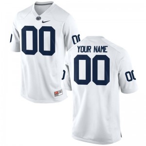 Penn State Official Men Limited Custom Jerseys - White