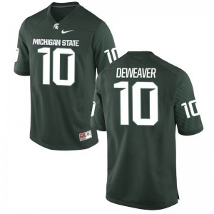 Messiah deWeaver MSU Player Mens Limited Jerseys - 10 Messiah DeWeaver Green