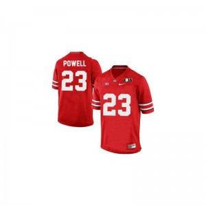 Tyvis Powell Ohio State Buckeyes Football Men Limited Jerseys - #23 Red Diamond Quest 2015 Patch