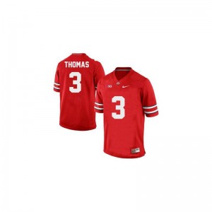 Michael Thomas Ohio State Buckeyes University Mens Game Jerseys - #3 Red