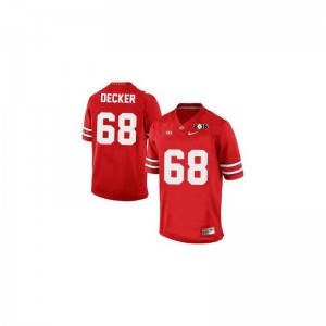 Taylor Decker OSU Football For Men Limited Jerseys - #68 Red Diamond Quest 2015 Patch
