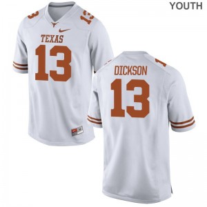 Michael Dickson Texas Longhorns High School Youth(Kids) Game Jerseys - White