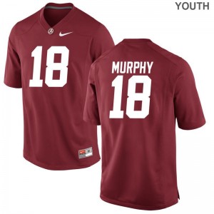 Montana Murphy Bama College Youth(Kids) Game Jersey - Red