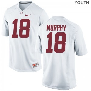 Montana Murphy Bama Football Youth(Kids) Limited Jerseys - White