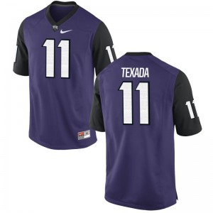 Ranthony Texada Texas Christian University NCAA Men Limited Jersey - Purple Black