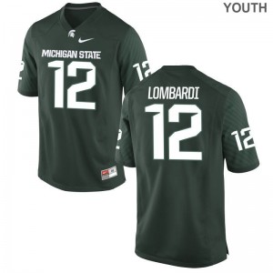 Rocky Lombardi Michigan State Player Youth(Kids) Game Jerseys - Green