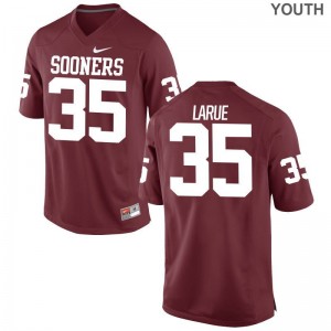 Ronnie LaRue OU Sooners Official Youth Game Jersey - Crimson