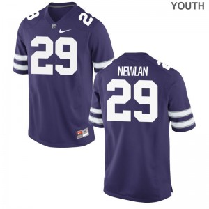 Sean Newlan K-State Official For Kids Limited Jersey - Purple