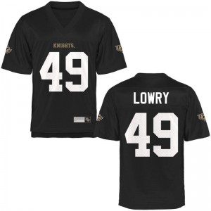 Seyvon Lowry University of Central Florida College Mens Game Jerseys - Black