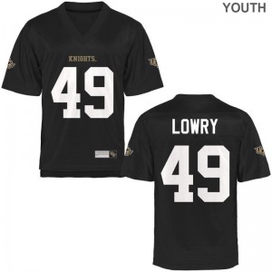 Seyvon Lowry UCF Official Kids Game Jersey - Black
