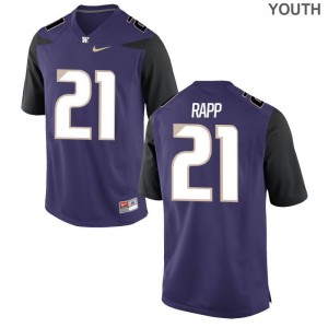 Taylor Rapp UW Huskies High School For Kids Game Jerseys - Purple