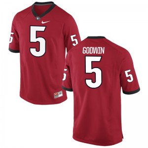 Terry Godwin Georgia College For Men Game Jersey - Red