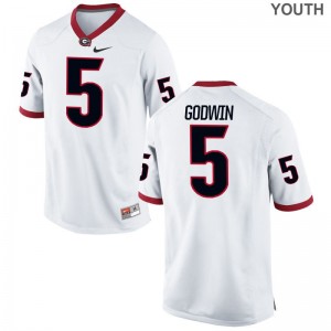 Terry Godwin University of Georgia Player Youth Limited Jerseys - White