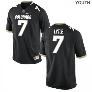 Tyler Lytle University of Colorado Alumni Youth(Kids) Game Jerseys - Black