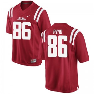 Walker Rynd Ole Miss Rebels University Youth(Kids) Game Jersey - Red