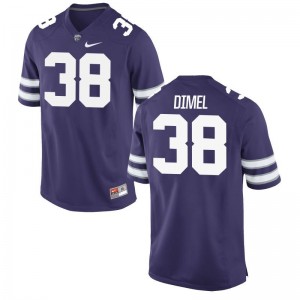 Winston Dimel Kansas State Player For Men Game Jerseys - Purple