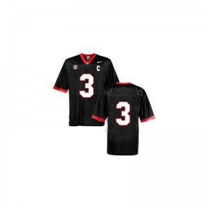Todd Gurley University of Georgia Player Youth(Kids) Limited Jerseys - #3 Black